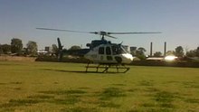 Police Eurocopter  AS350 Take Off