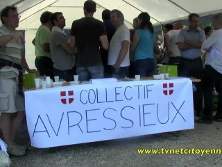 Mobilisation contre  la ligne TGV " Lyon Turin"