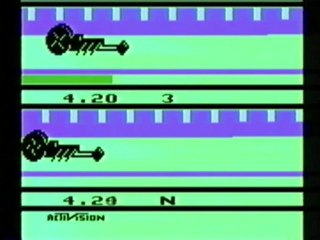 Classic Game Room - DRAGSTER for Atari 2600 review
