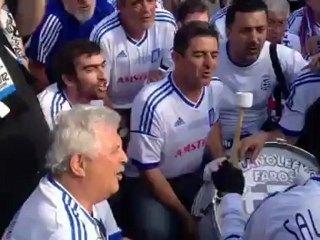 Έλληνες φίλαθλοι στην προπόνηση του Σαββάτου (2)