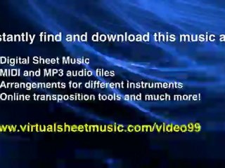 Amazing Grace sheet music - Video Score