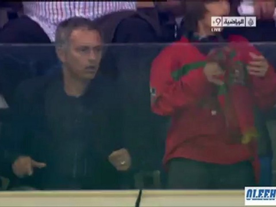 رد فعل مورينيو علي فرصة بيبي