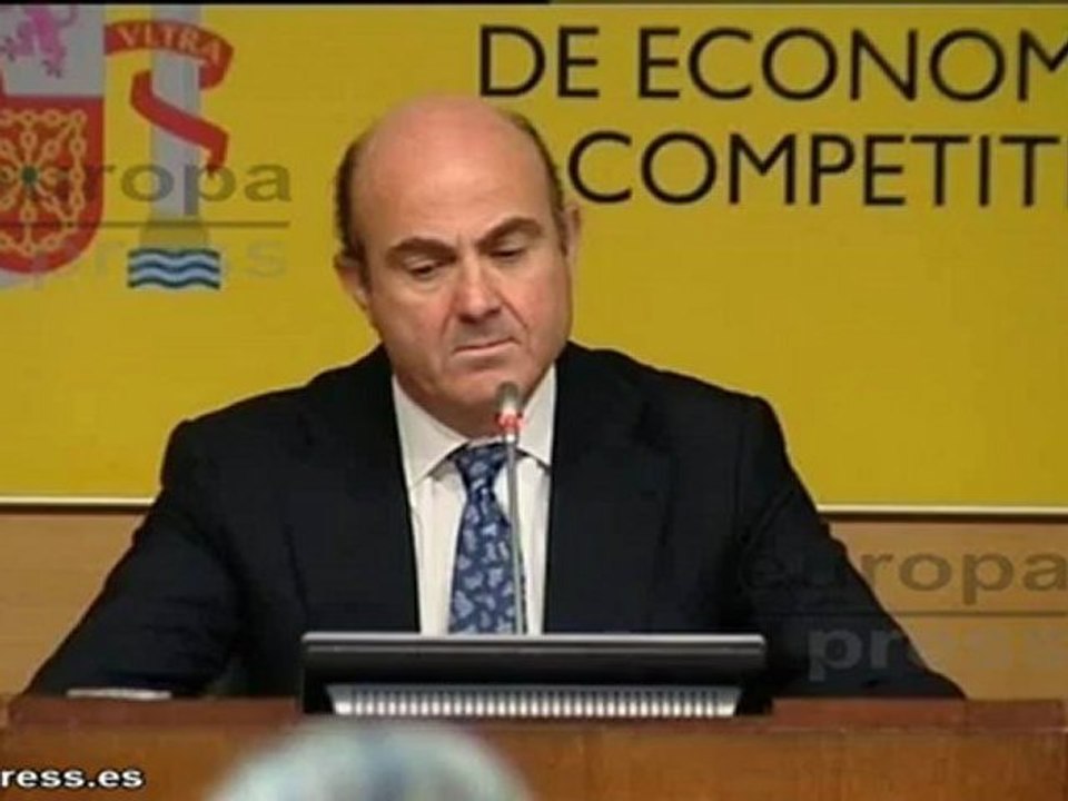 De Guindos: "No es un rescate es apoyo financiero"
