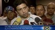 Ocariz: “La meta es lograr la mayor cantidad de votos para lograr la presidencia de Capriles Radonski