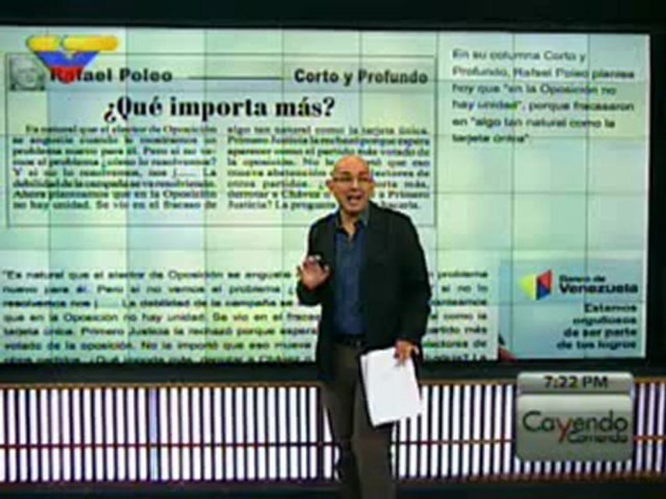 (VÍDEO) Cayendo y Corriendo del día jueves 07.06.2012  2/3