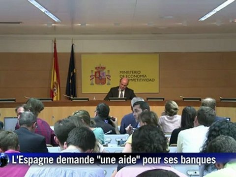 L'Espagne demande une aide financière pour ses banques