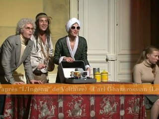 Quatuor "Je suis français" et dialogue (Le Huron)