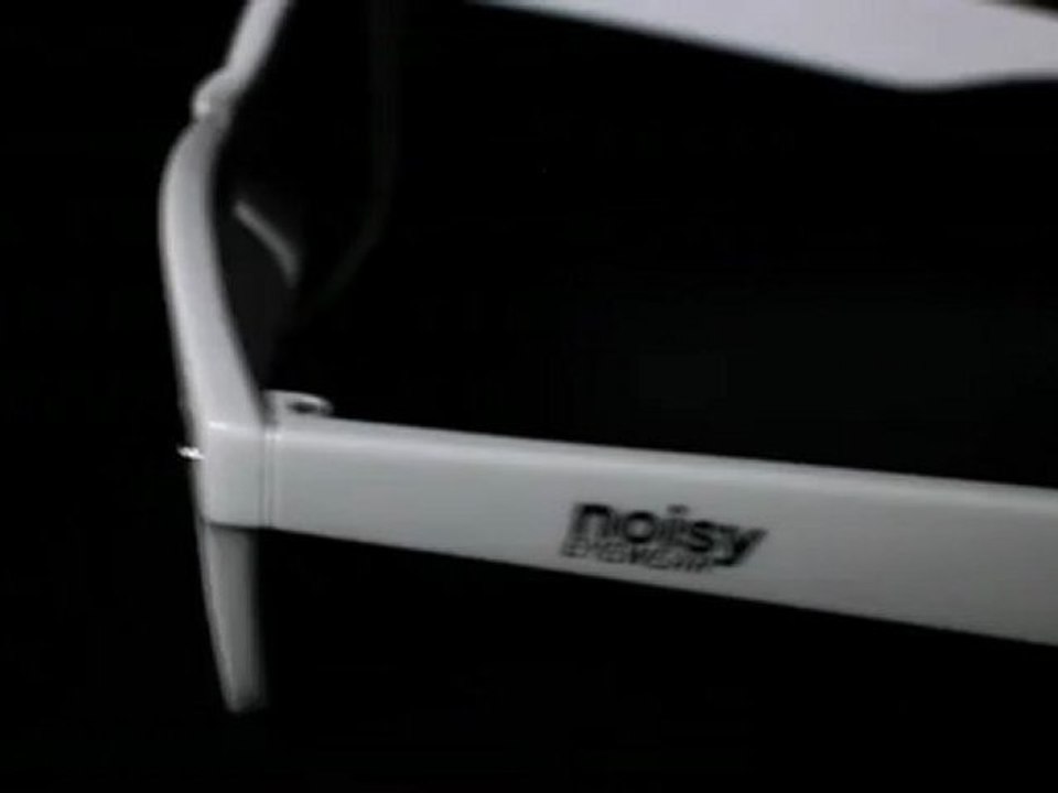 White Noisy Sunglasses