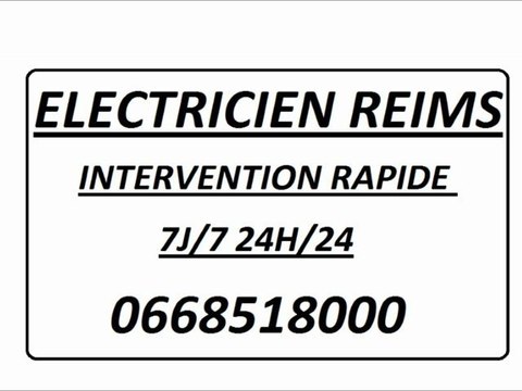 ELECTRICIEN A REIMS RECHECHE DE PANNE DEVIS GRATUIT
