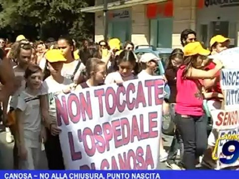 Canosa | No alla chiusura, punto nascita