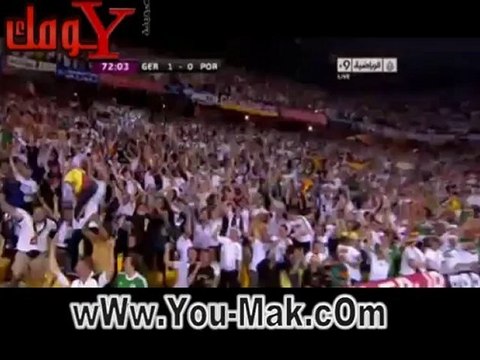 أهداف يورو 2012 - المانيا 1-0 البرتغال # You-Mak.Com