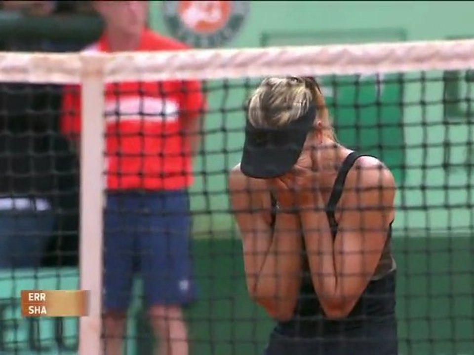 ROLAND GARROS 2012 - Finale Simple Dames - Vainqueur Maria SHARAPOVA