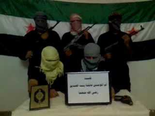 Syria فري برس ديرالزور كتيبة  عائشة بنت الصديق ام المؤمنيين تتبنى تفجيرات الصبح  سيارة كان فيها الكلب مديرالمخابرات العسكرية اللؤاء جامع جامع