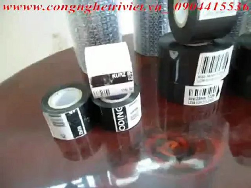 MỰC RUBAN IN DATE  HOT STAMPING FOLL