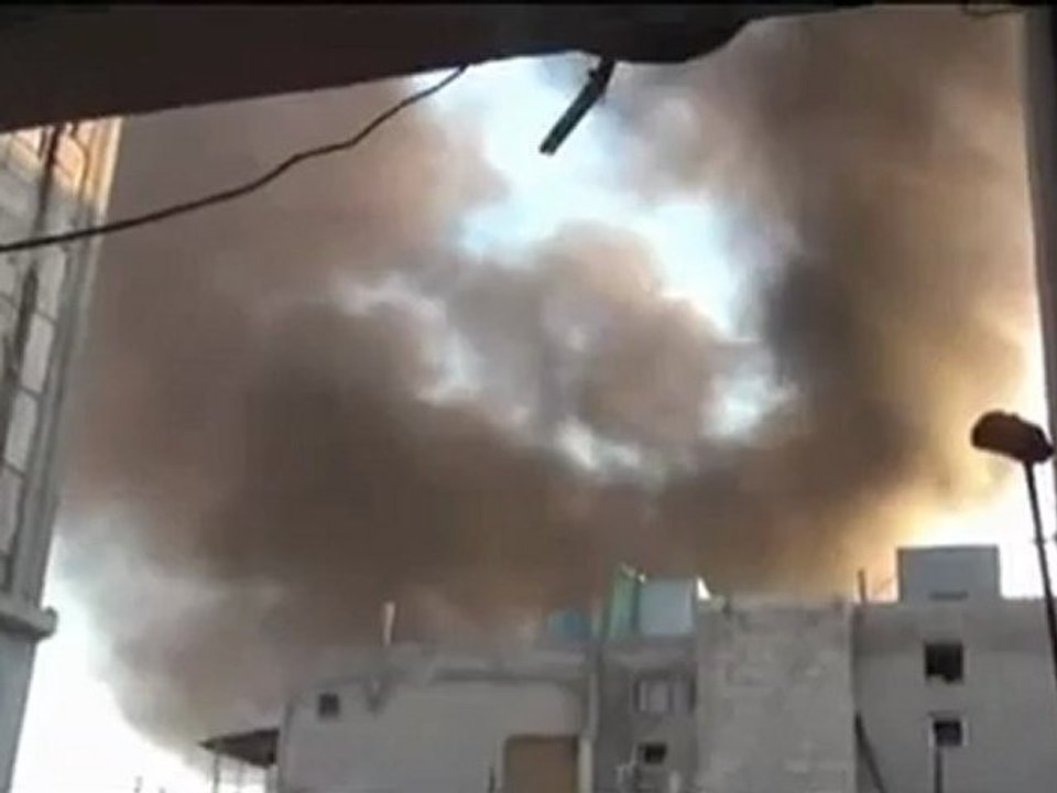 Syria فري برس  حمص تلبيسة  القصف العشوائي على المدينة  9 6 2012 ج2 Homs