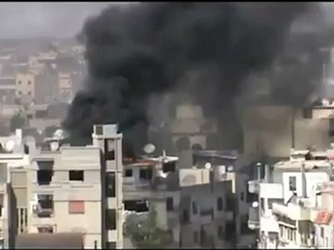 Syria فري برس حمص الخالدية هااااااام جدااااا انفجار هاائل 9 6 2012 Homs