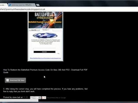 Battlefield 3 Premium Access Leaked - Xbox 360 - PS3