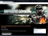 Get Free Battlefield 3 Premium Early Access Redeem Codes PS3,Xbox360