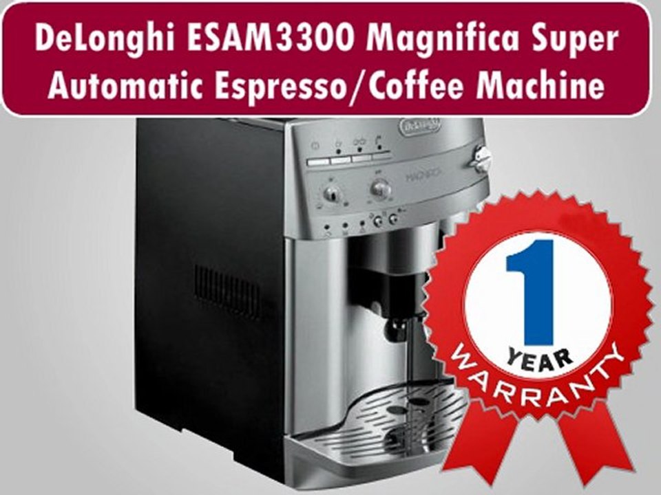 DeLonghi ESAM3300 Magnifica Super Automatic Espresso Coffee Machine