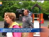 Législatives : François Bayrou a voté dès l'ouverture des bureaux de vote