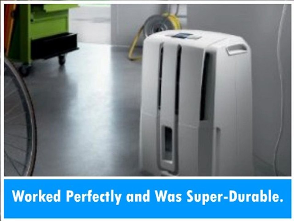 DeLonghi DD50P 50 Pt_Energy Star Dehumidifier with Patented Pump