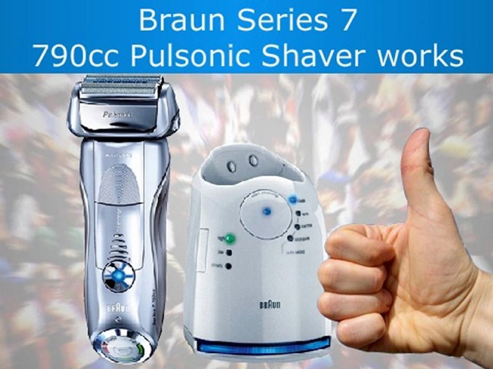 Braun Series 7- 790cc Pulsonic Shaver