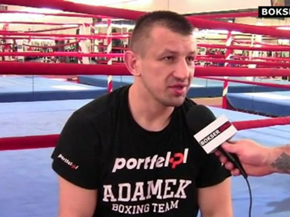 Adamek - Chambers: "Góral" na tydzień przed walką