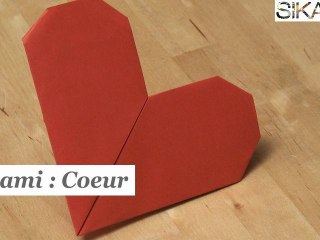 Origami : coeur en papier - HD