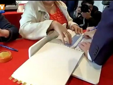 Pierre Moscovici, candidat dans la 4e circonscription du Doubs, a voté