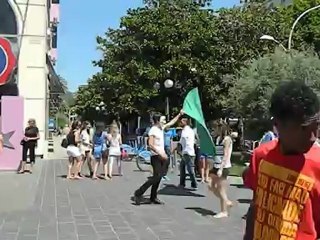 6/ Manifestation à Nice contre ACTA Freeze anonymous 9 juin