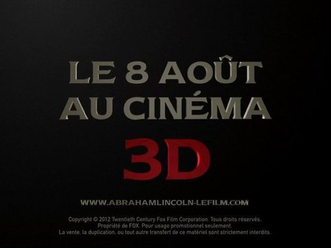 Abraham Lincoln Chasseur de Vampires - Bande-Annonce / Trailer Final [VOST|HD]