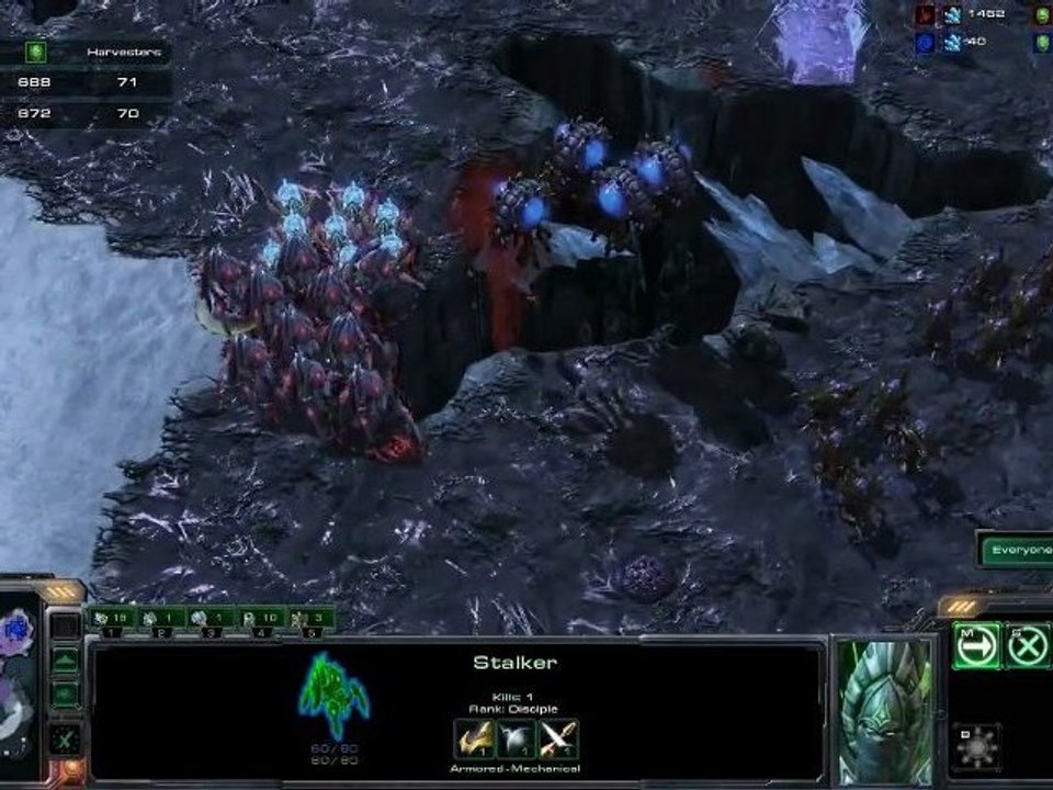 StarCraft II - Heart of the Swarm : Rapport de Bataille (Protoss-vs-Zerg)