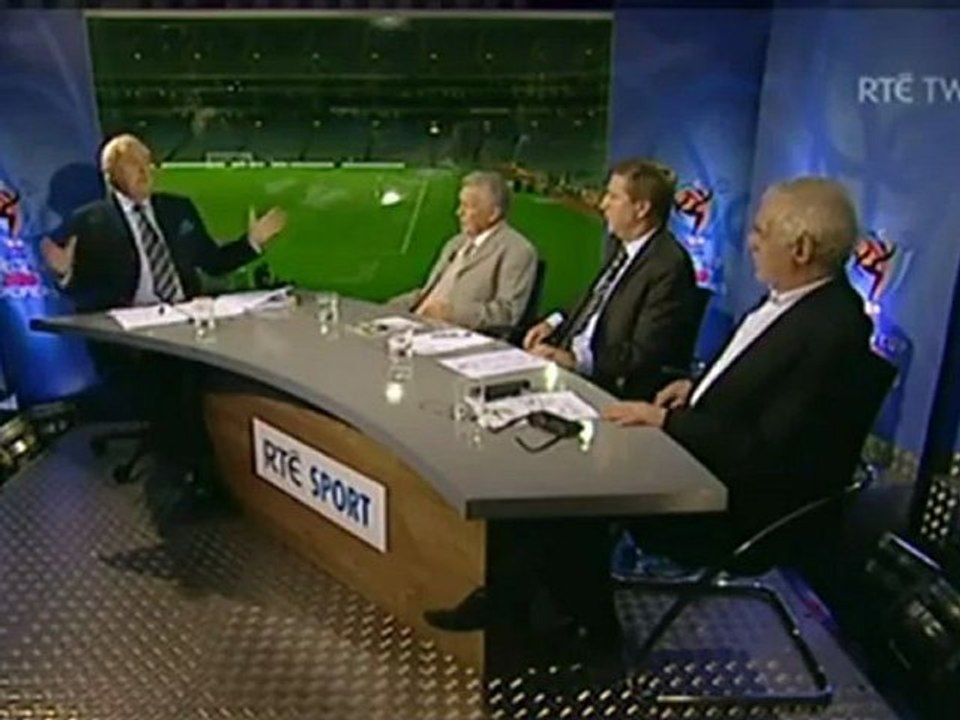 Republic of Ireland 1-0 Cyprus 15th October 2008 RTE Post-Match Analysis + Apres Match