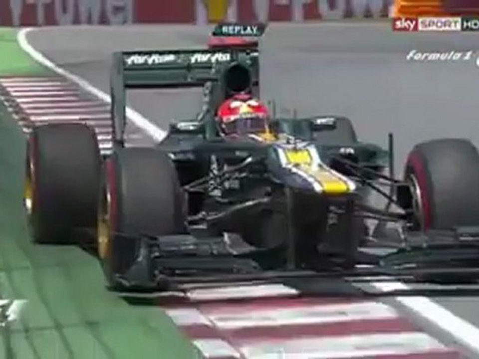 Kovalainen Bordürlerin Üzerinden Uçuyori - formulabir.net