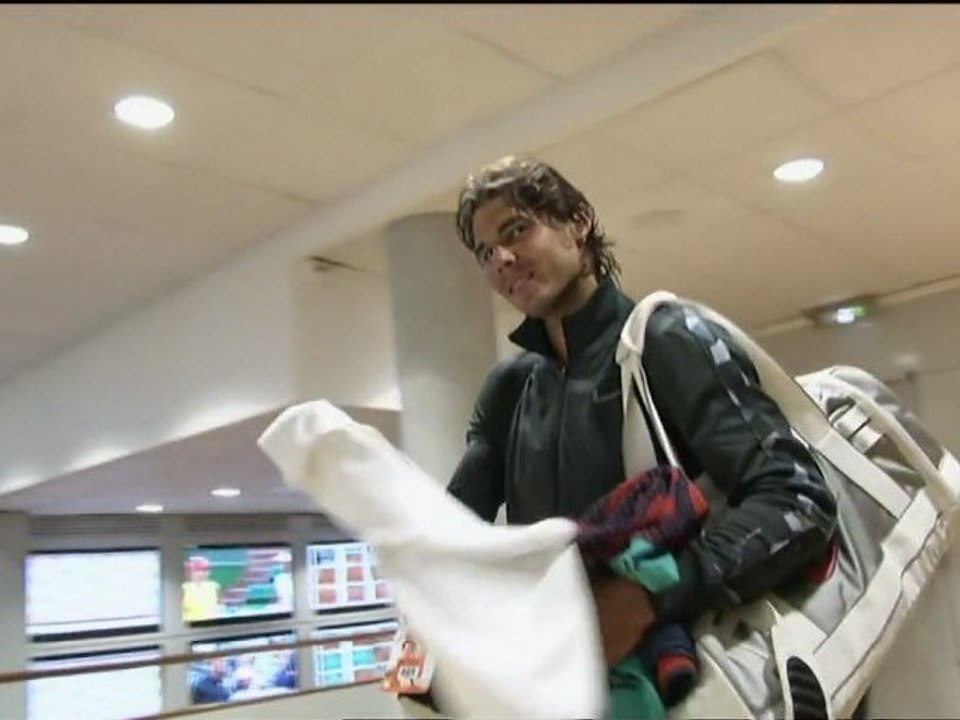 ROLAND GARROS 2012 - Les vestiaires de Roland - Vendredi 8 juin