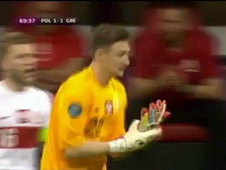 Szczesny red card and Karagounis missed penalty