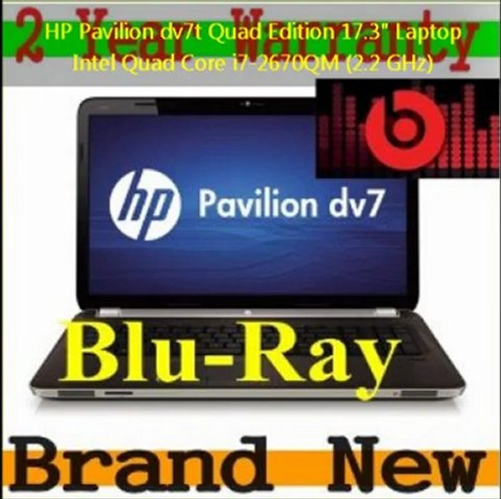 SPECIAL DISCOUNT HP Pavilion dv7t Quad Edition 17.3" Laptop
