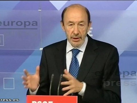 Rubalcaba: El rescate es una mala noticia