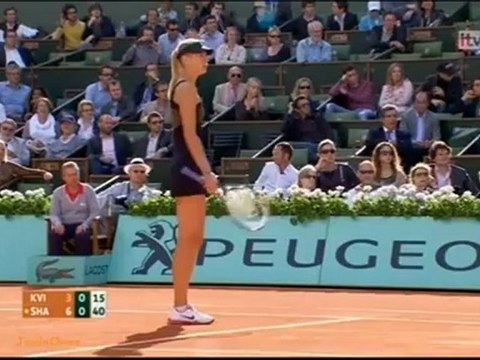Maria Sharapova vs Petra Kvitova 2012 RG Highlights