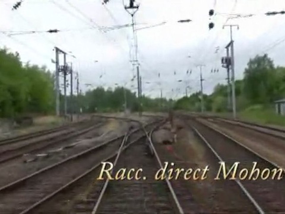 Sedan-Chaumont en "Picasso" : Croisements, raccordements et bifurcations.