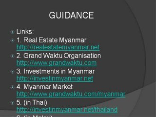 Business in Myanmar