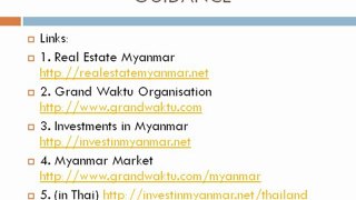 Business Opportunities in Myanmar