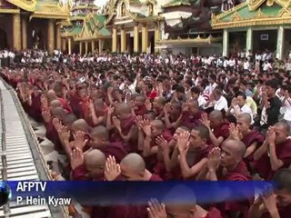Birmanie: manifestation contre les violences religieuses