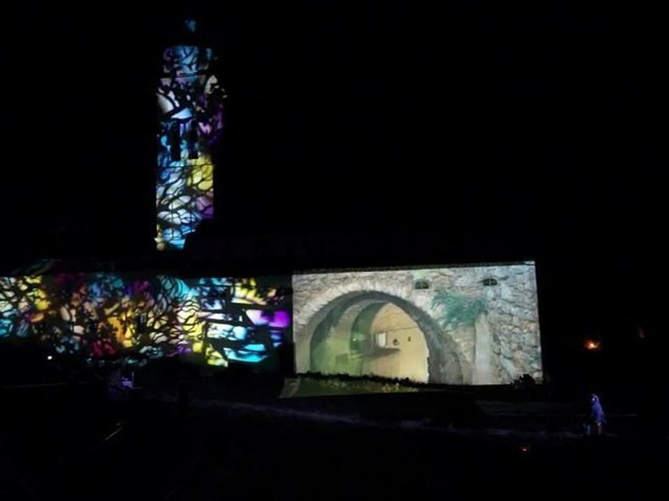 Corbara spectacle son et lumière les 18 et 19 avril 2012 - Les couleurs de la nuit