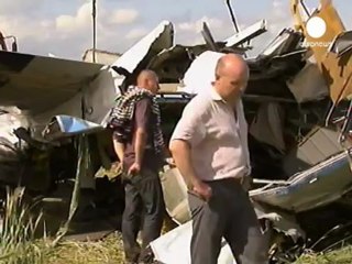 Mueren 5 paracaidistas en un accidente aéreo en Ucrania