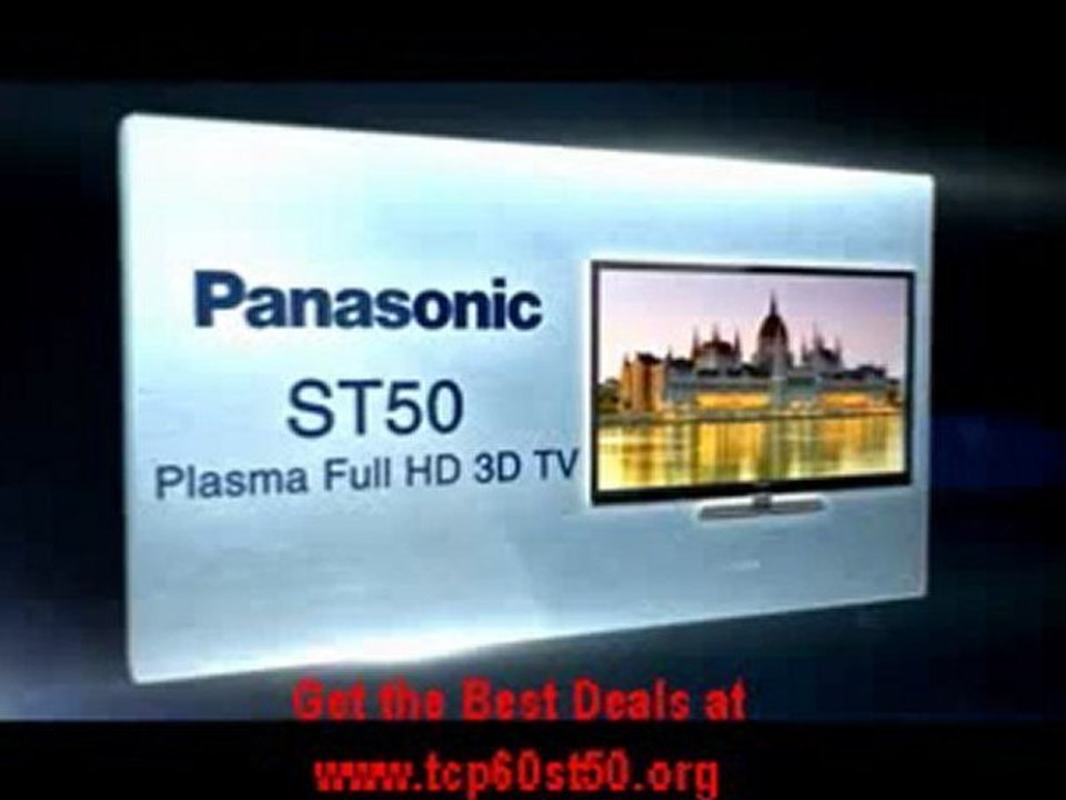 [PREVIEW] Panasonic VIERA TC-P60ST50 60-Inch 1080p Full HD 3D Plasma TV