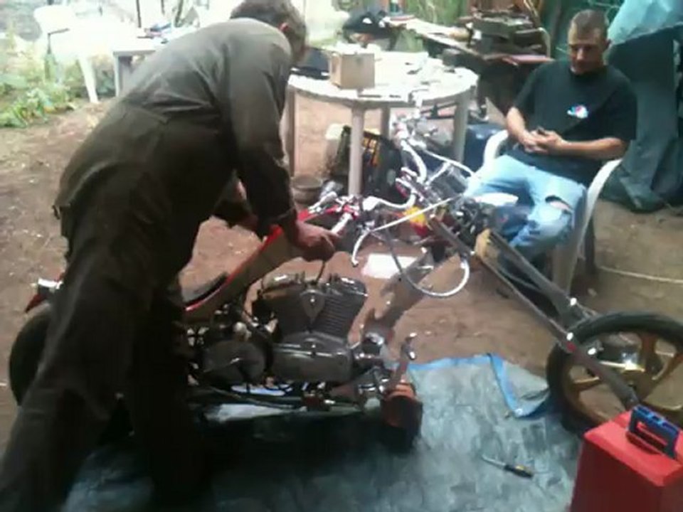 demarrage du chop by crazy trot