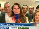 Réaction de Aurélie Filippetti - Législatives 2012