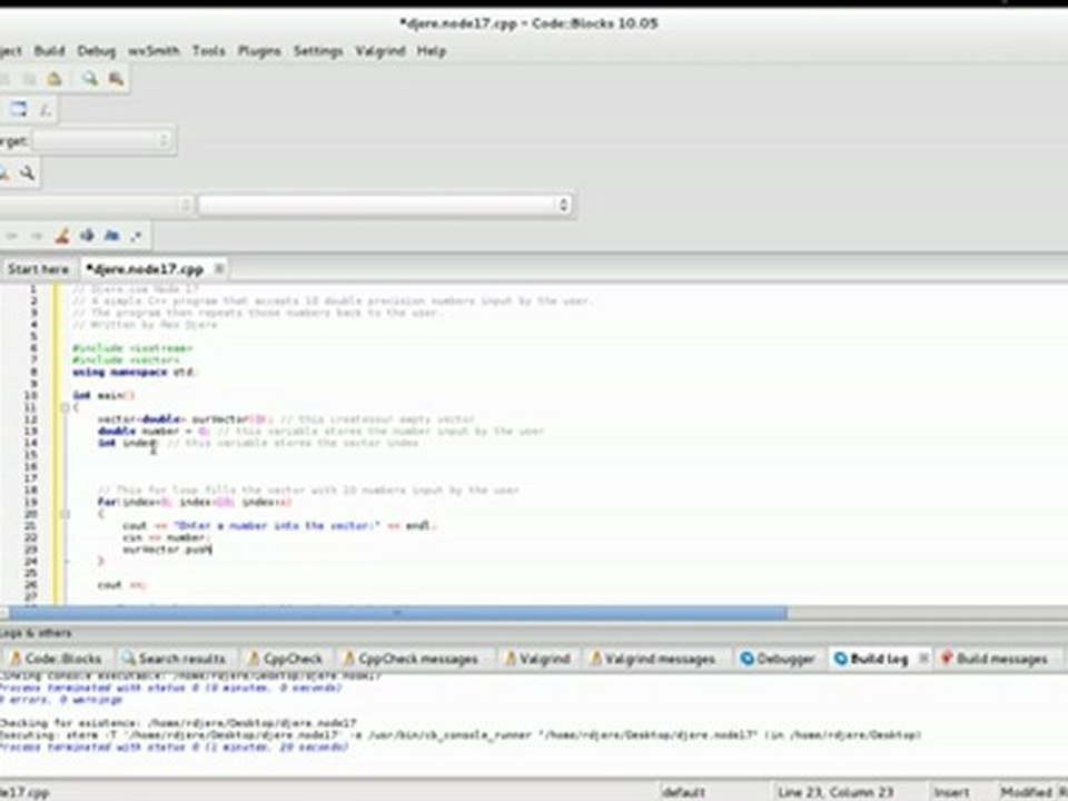 cpp.codeblocks.1: Installing Code::Blocks - GNU/Linux (Node 17)