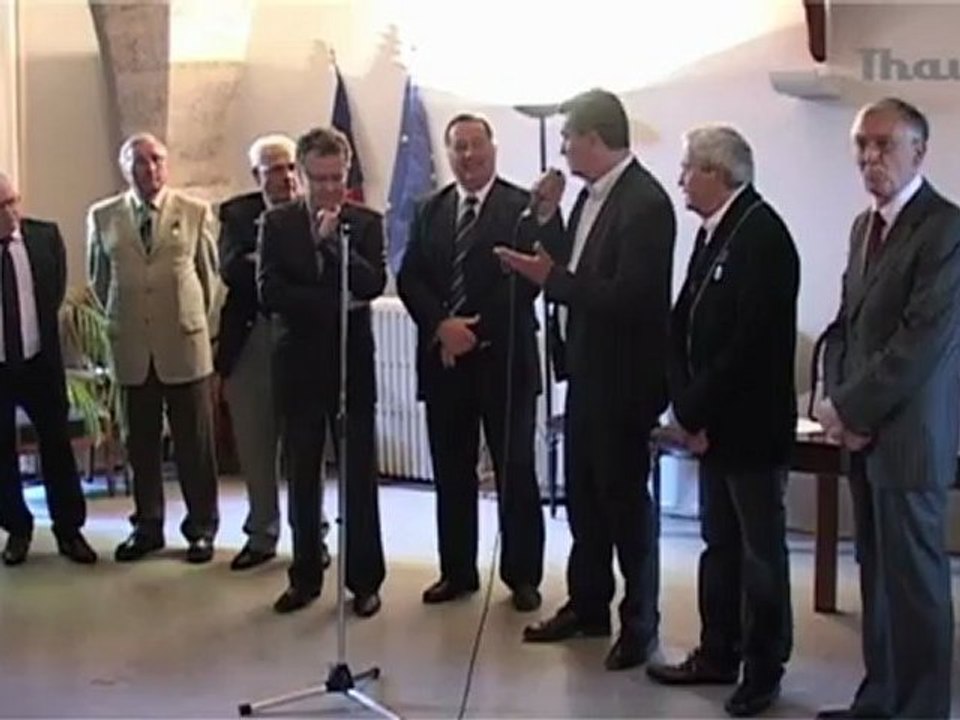 Christian Sempéré, honoré par les palmes académiques